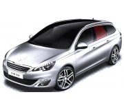 Peugeot 308 2013-2021 Боковое стекло заднее левое (опускное, COMBI) 58707A SEKURIT (Франция)