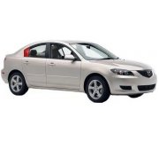 Mazda 3 2003-2009 Форточка задньої правої дверки (SEDAN) 66204A XYG (КНР)