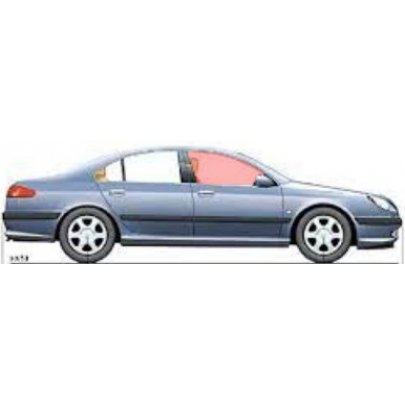 Peugeot 607 2000-2010 Бокове скло пепреднє праве (пасажирської дверки) 64429A PILKINGTON (Великобританія)