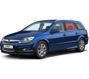 Opel Astra H 2004-2014 Боковое стекло заднее левое (опускное, COMBI) 71097A XYG (КНР)