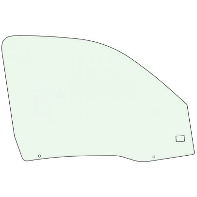 Peugeot Partner 1996-2008 Бокове скло пепреднє праве (пасажирської дверки) BO5612552R Safe Glass (Україна)