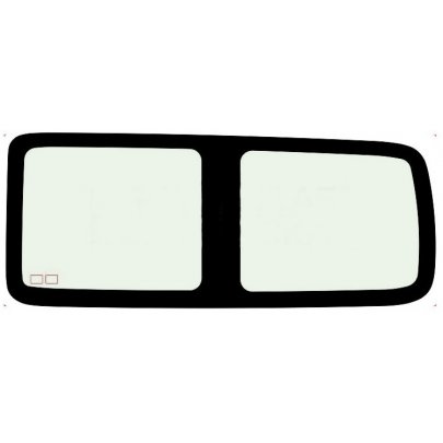 Citroen Berlingo 1996-2008 Боковое стекло салона левое (сплошное) BO1710612L Safe Glass (Украина)