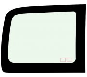 Citroen Berlingo 1996-2008 Бокове скло заднє салону праве BO1710615R Safe Glass (Україна)