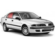 Mitsubishi Carisma 1995-2004 Боковое стекло зданее правое (опускное) 61412A PILKINGTON (Великобритания)