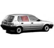 Toyota Corolla E90 1987-1992 Боковое стекло зданее правое (опускное, HB) 8685T XYG (КНР)