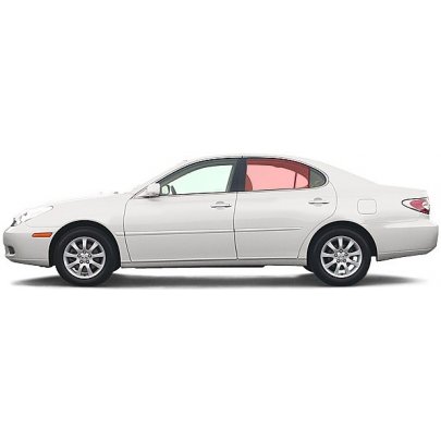 Lexus ES 2001-2006 Бокове скло заднє ліве (опускне) 66316A XYG (КНР)