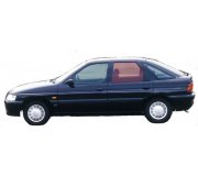 Ford Escort/Orion 1990-2000 Бокове скло заднє ліве (опускне, HB) 8612T XYG (КНР)