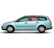 Ford Focus 2004-2011 Боковое стекло заднее правое (опускное,  COMBI) 13858A SEKURIT (Франция)