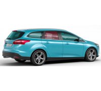 Ford Focus 2011-2018 Бокове скло заднє праве (опускне,  COMBI) 14045A SEKURIT (Франція)