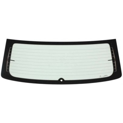 VW FOX / Crossfox / Sportvan / Suran 2005-2011 Заднє скло (з обігрівом, з молдингом) 33648T Benson (КНР)