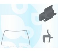 Ford Fusion 2002-2012 Молдинг на лобовое стекло GS 2804 P120-X Benson (КНР)