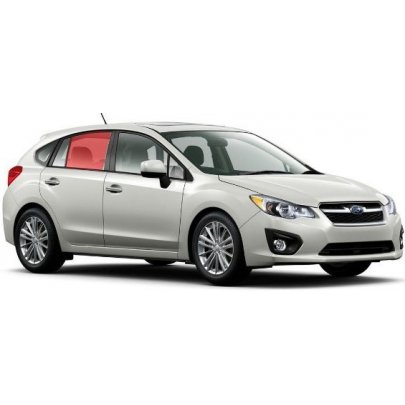 Subaru Impreza 2012-2017 Бокове скло заднє праве (опускне, HB) 62711A XYG (КНР)