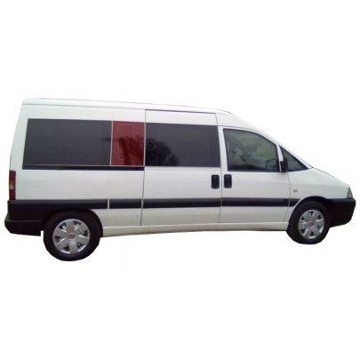 Citroen Jumpy 1994-2006 Боковое стекло среднее салона правое (панорамное) BO2312263R Safe Glass (Украина)