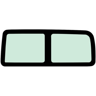 Nissan Kubistar 1999-2009 Боковое стекло левое кузовное (сплошное) BO5912656L Safe Glass (Украина)
