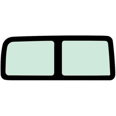 Renault Kangoo 1997-2007 Бокове скло праве кузовне (суцільне) BO5912656R Safe Glass (Україна)