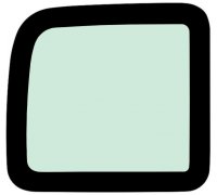 Renault Kangoo 1997-2007 Бокове скло заднє салону праве BO5912655R Safe Glass (Україна)