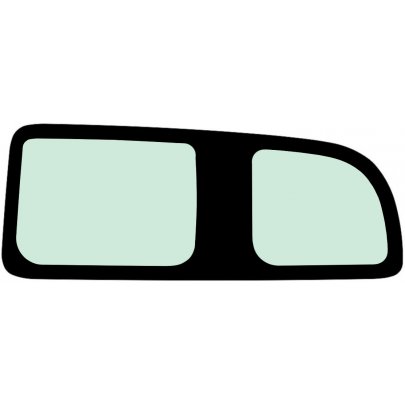 Renault Kangoo 2008-2021 Бокове скло ліве кузовне (суцільне) BO5913603L Safe Glass (Україна)