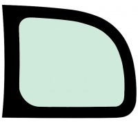 Renault Kangoo 2008-2021 Бокове скло заднє салону ліве BO5913610L Safe Glass (Україна)