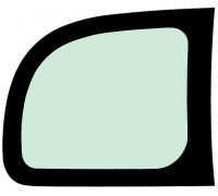 Renault Kangoo 2008-2021 Бокове скло заднє салону праве BO5913610R Safe Glass (Україна)