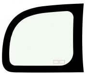 Renault Kangoo 2008-2021 Боковое стекло заднее салона правое BO5913610R Safe Glass (Украина)