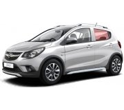 Opel Karl 2015- Боковое стекло заднее левое (опускное) 68168A SEKURIT (Франция)