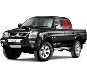 Mitsubishi L200 1996-2006 Бокове скло заднє ліве (опускне) 17100A SEKURIT (Франція)