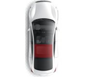 Tesla Model S 2012- Стекло на панорманую крышу (задняя часть) 70903A XYG (КНР)