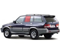 SsangYong Musso 1993-2005 Бокове скло заднє ліве (опускне) 6293T XYG (КНР)