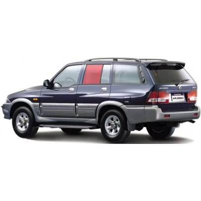 SsangYong Musso 1993-2005 Бокове скло заднє ліве (опускне) 6293T XYG (КНР)