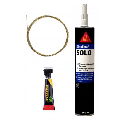Набір для заміни кузовних та задніх вікон (струна, праймер з апліктором, герметик 300 мл)