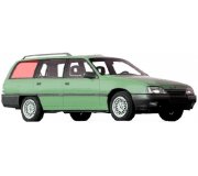 Opel Omega A 1986-1993 Бокове скло заднє праве (кузовне, COMBI) 8672T XYG (КНР)