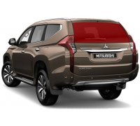 Mitsubishi Pajero Sport 2015- Заднє скло (з обігрівом) 65487A XYG (КНР)