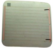Ford Transit 1986-2000 Стекло задней правой двери (розпашонка, с обогревом) R2511531P Safe Glass (Украина)
