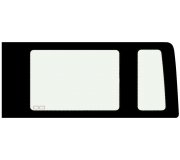 Ford Transit 2000-2013 Бокове скло заднє салону ліве (середня база) BO2512741L Safe Glass (Україна)