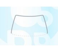 BMW X1 E84 2009-2015 Молдинг на лобове скло GS 1432 P110-X Benson (КНР)
