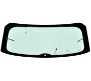 Audi A3 2012-2020 Заднее стекло (с антенной, с обогревом, 5D HB) GS 1224 D21-X SEKURIT (Франция)