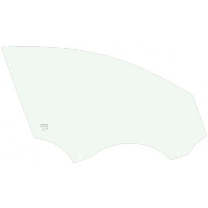 Audi A4 2008-2015 Бокове скло переднє праве (пасажирської дверки) 10666A SEKURIT (Франція)