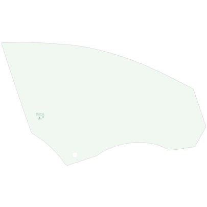 Audi A5 2007-2016 Бокове скло переднє праве (пасажирської дверки, 5D) 10711A SEKURIT (Франція)