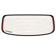 Audi A5 2017-2019 Заднє скло (з обігрівом, CABRIO) RW0510488 Safe Glass (Україна)