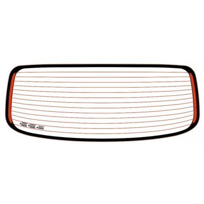 Audi A5 2017-2019 Заднее стекло (с обогревом, CABRIO) RW0510488 Safe Glass (Украина)