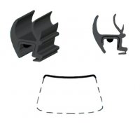 BMW 7 E38 1994-2001 Молдинг на лобовое стекло GS 0075 P133-X Benson (КНР)