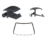 BMW 3 E46 1998-2005 Молдинг на лобове скло GS 0061 P120-X Benson (КНР)