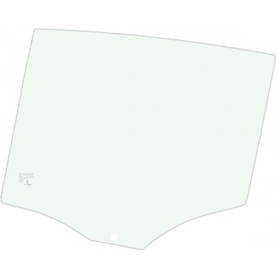 BMW 1 E87 2004-2011 Бокове скло заднє ліве (опускне, 5D) 11189A SEKURIT (Франція)