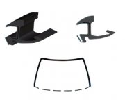 BMW 1 E81 / E82 / E87 / E88 2004-2011 Молдинг на лобове скло GS 1411 P110-X Benson (КНР)