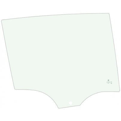 BMW 1 F20 2011-2019 Бокове скло заднє праве (опускне) 11461A SEKURIT (Франція)