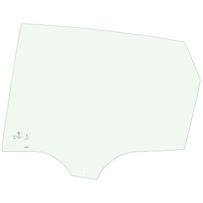 BMW 2 F45 Active Tourer 2014-2021 Бокове скло заднє ліве (опускне) GS 1449 D303-S SEKURIT (Франція)