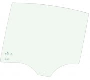 BMW 5 G30 2017-2024 Бокове скло заднє ліве (опускне, SEDAN) GS 1447 D303-A AGC (Японія)