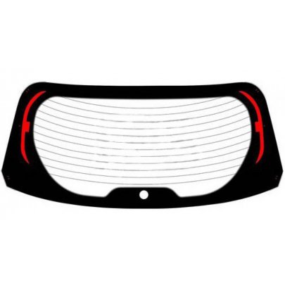 Chery Tiggo 2 A13T 2016-2020 Заднее стекло (с обогревом) GS 1512 D21 XYG (КНР)