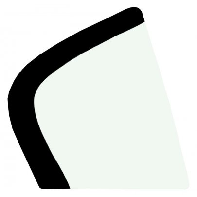 Chevrolet Sonic T300 2011-2018 Форточка задней правой двери (SEDAN) 12549A SEKURIT (Франция)