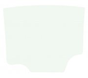 Chevrolet Cruze 2009-2015 Боковое стекло заднее левое (опускное, HB) 12502A SEKURIT (Франция)